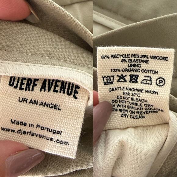 DJERF AVENUE First Choice Pants in Greige Size M - Picture 13 of 15